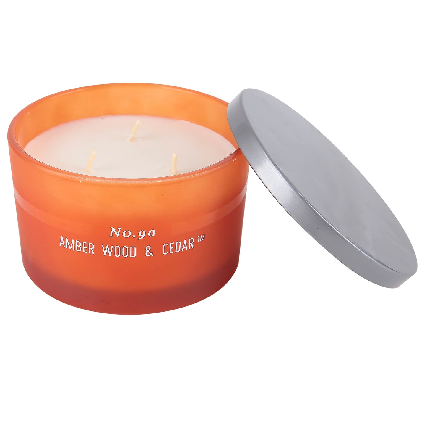 No. 90 Amber Wood & Cedar Jar Candle, 15 Ounces