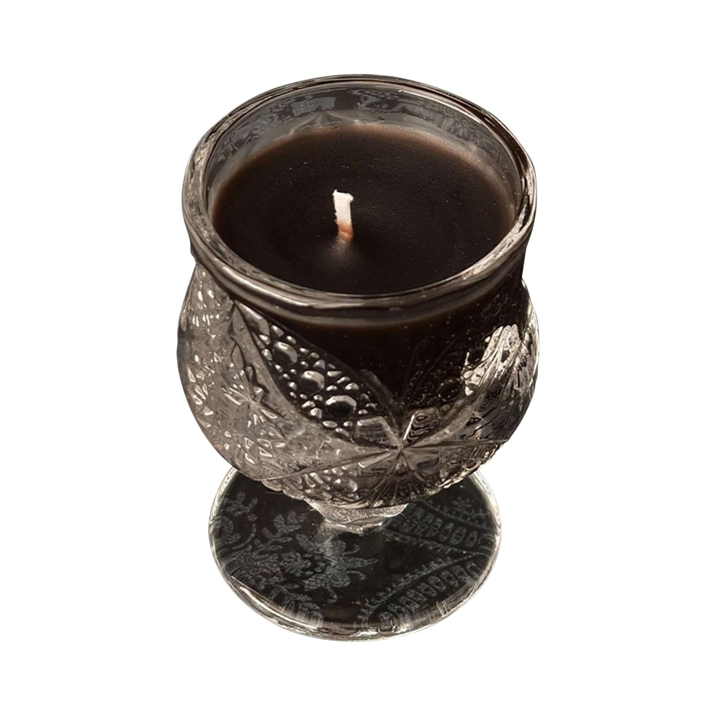 Low Temperature Candles Wine Cup Shaped in The Dark Scented Candles Low Heat Romantic Wax Play Candles Body Safe Low Temp Drip Candles Massage Soy Candles (F)