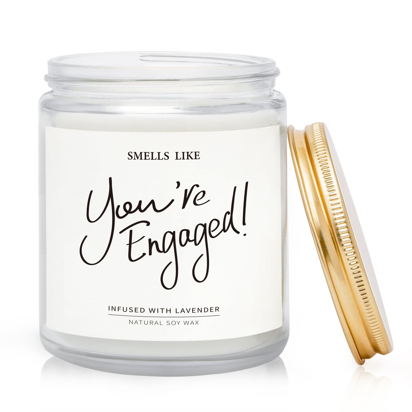 Engagement Gifts for Couples - Lavender Scented Candles, Gift for Newly Engaged Couples, Engagement Gifts for Her, Women, Best Engaged Gift