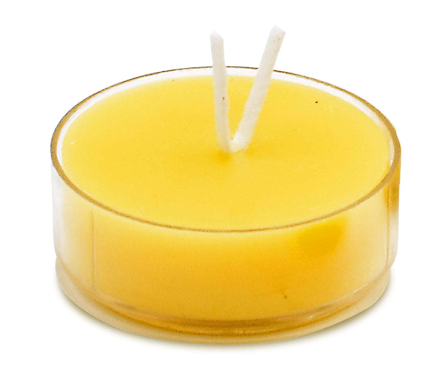 Ner Mitzvah Yaknehaz Tealight Candles - Pure Beeswax Yaknehaz Havdalah Tea Light Candles - Handmade Multi Wick Tea Candle - 1 Pack