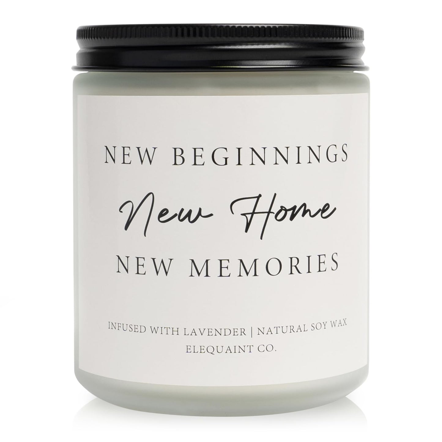 House Warming Gifts New Home, Perfect Housewarming Gifts - Lavender Scented Candle, New Home Gift Ideas, New Homeowner Gift House Warming Decoration for Friend Women Men