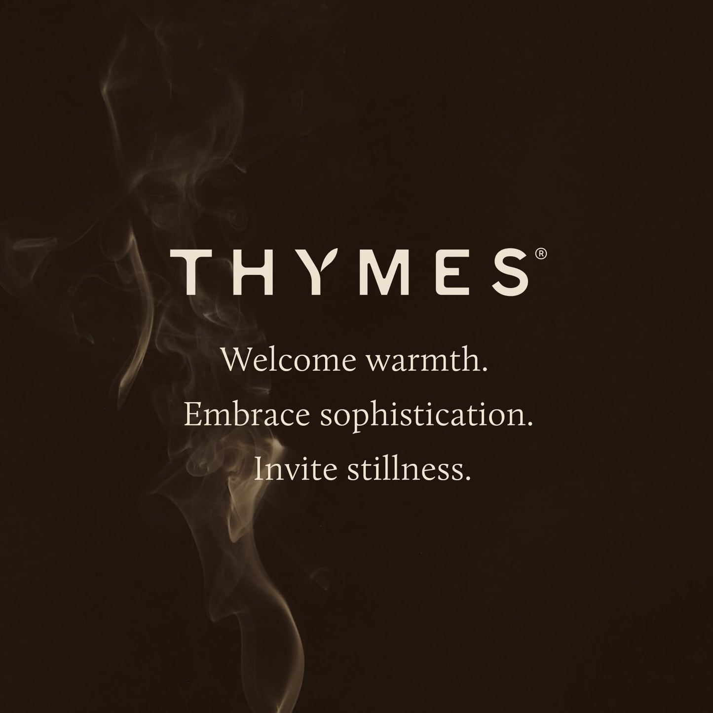 Thymes Noir Woods Scented Candles for Home Decor – Notes of Fresh Evergreen, Smoky Wood & Golden Amber – Luxury Home Fragrance Gifts for Women & Men – Burns Up to 38 Hrs (Large 3 Wick Candle, 18 oz)