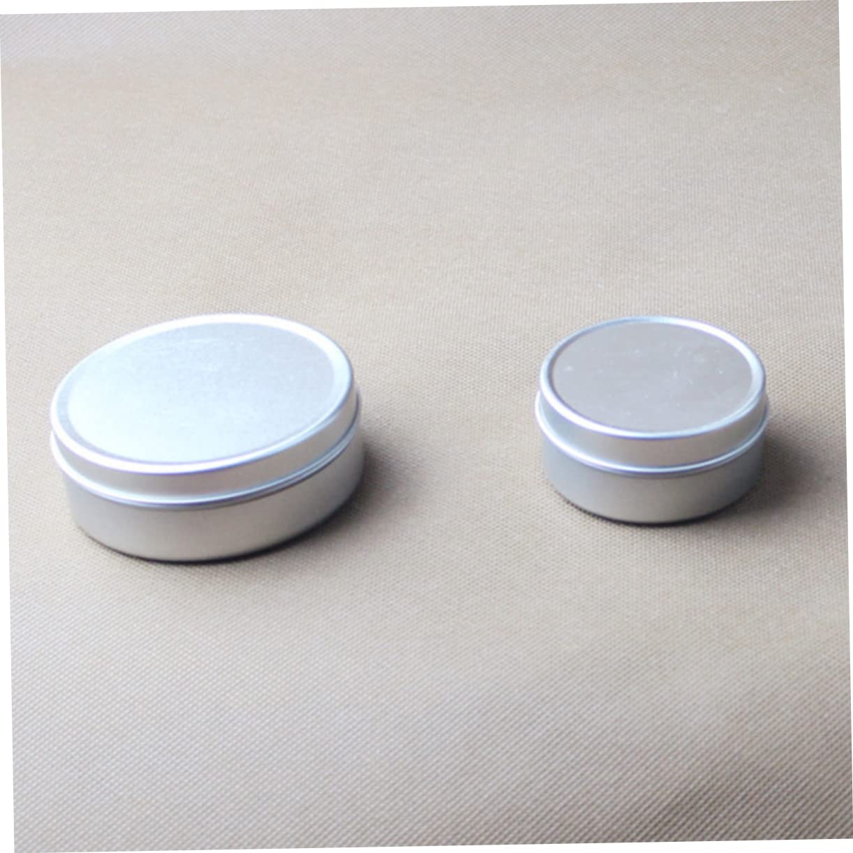 LALAFINA 4pcs Candle Making Kit Handmade Tin Containers for Scented Candles for Home Crafting Wedding Favors and Presentations