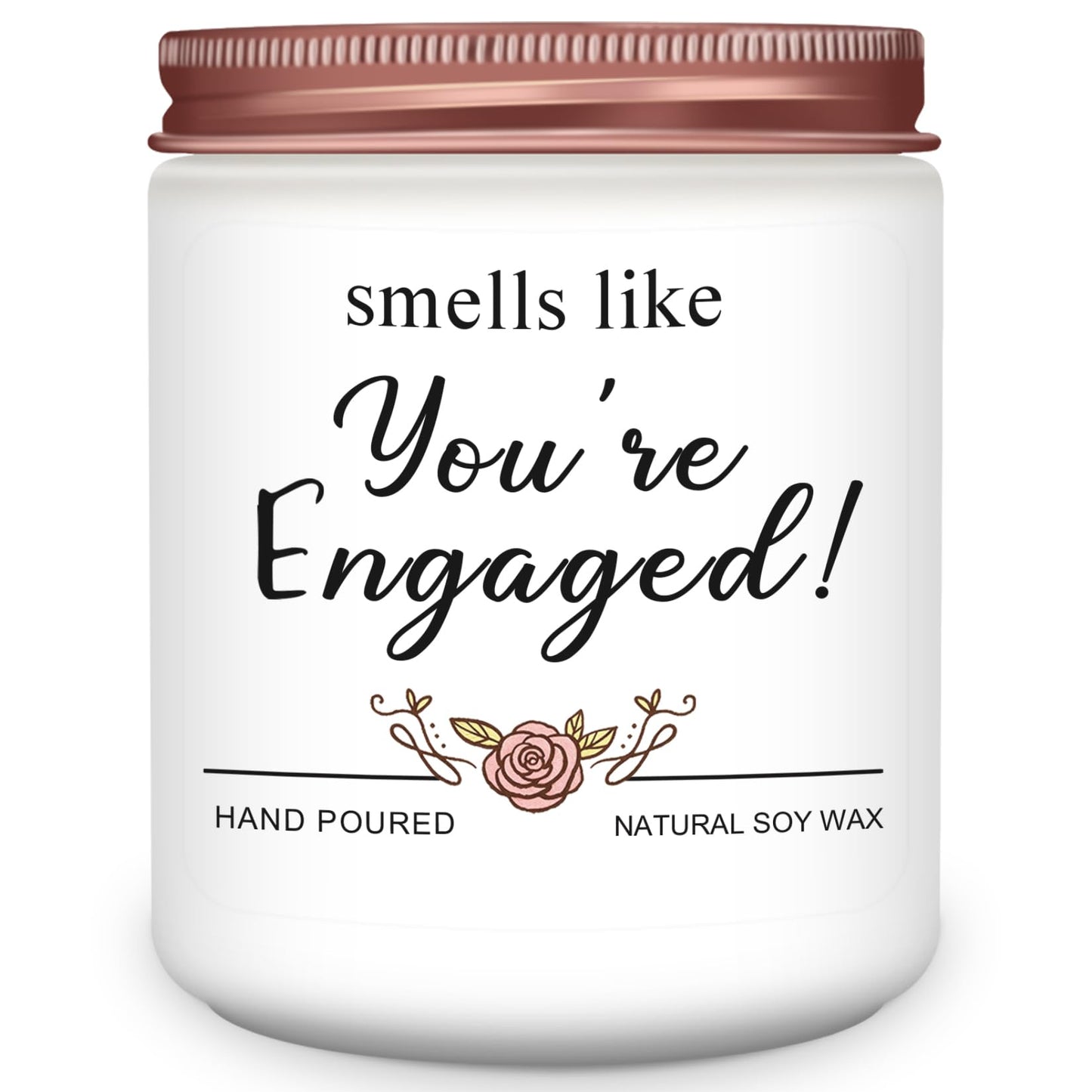 Homsolver Engagement Gifts for Couples, Gift for Newly Engaged Couples, Gifts for Women Her,Bride, Party Gift, Engaged Scented Candles
