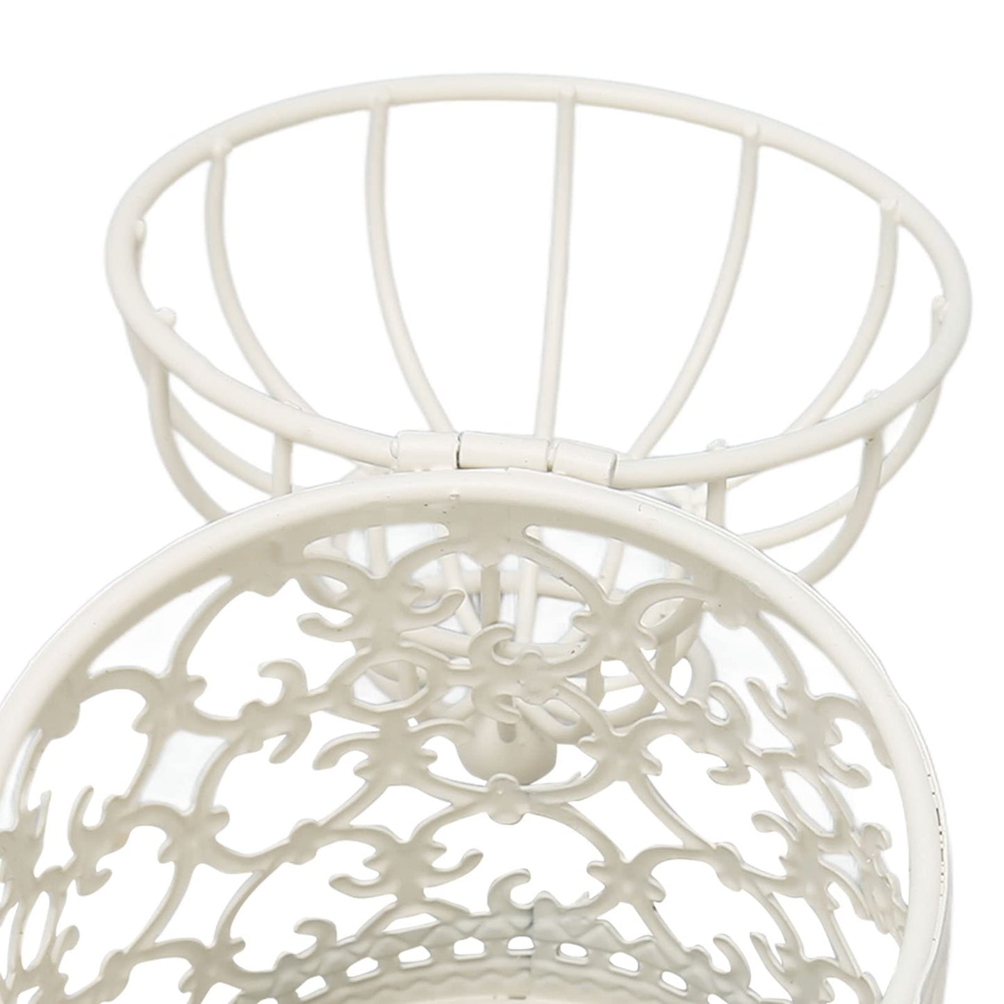 Kuuleyn Mini Small Metal Moroccan Lantern Decorative,Tealight Lantern Hollow Pattern Decorative,Birdcage Candle Holder for Dining Table Wedding Party