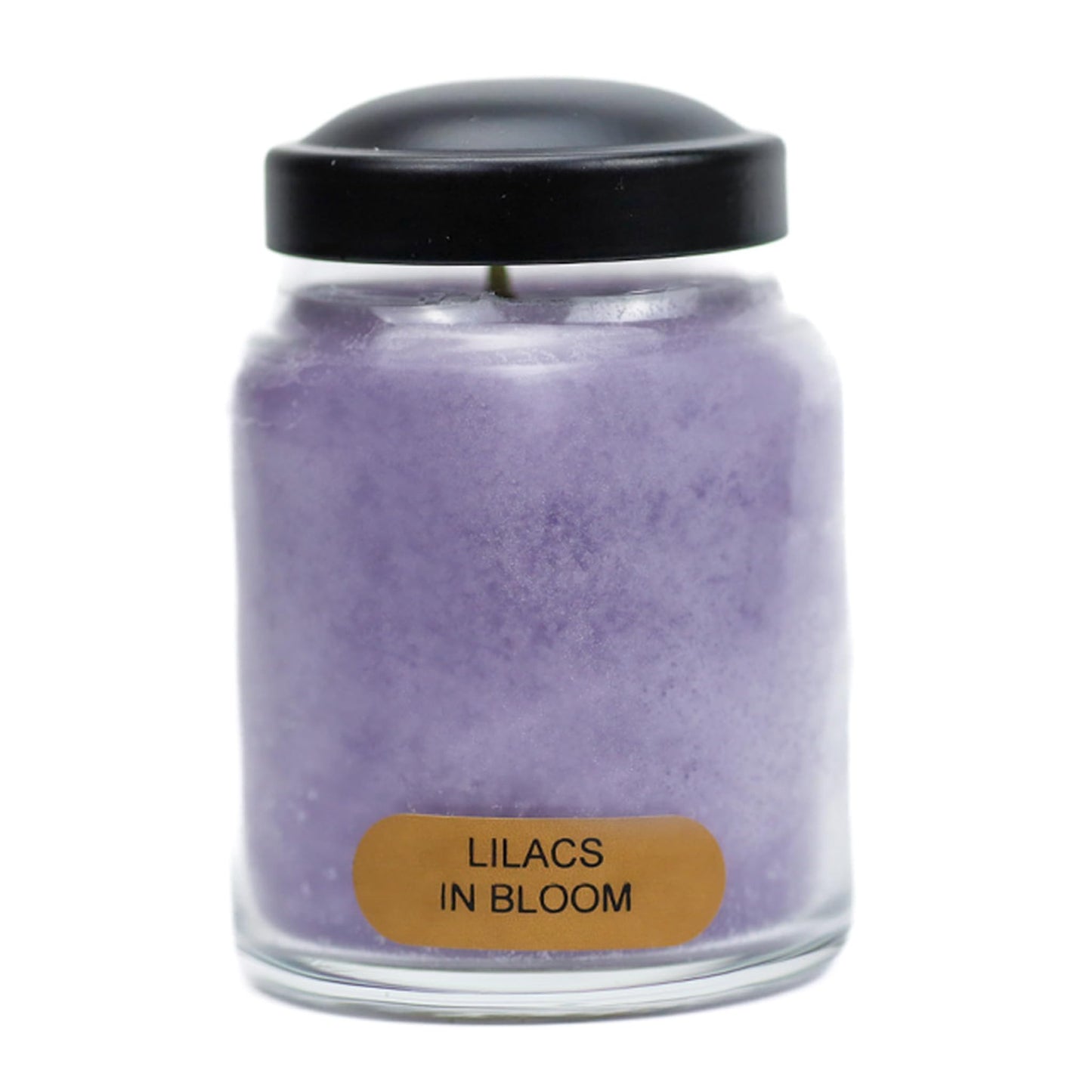 A Cheerful Giver - Lilacs In Bloom Baby Scented Glass Jar Candle (6oz) with Lid & True to Life Fragrance Made in USA