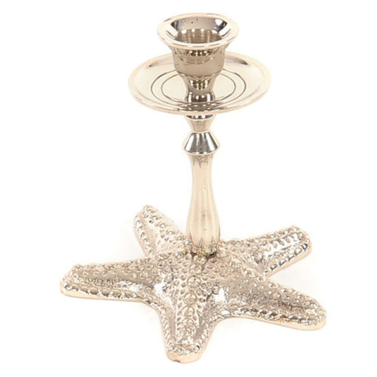 Old Modern Handicrafts Star Fish Candle Holder - Made from Brass - A Coastal Elegance Addition to Your Home Décor - 4.5" x 4.75" Inches