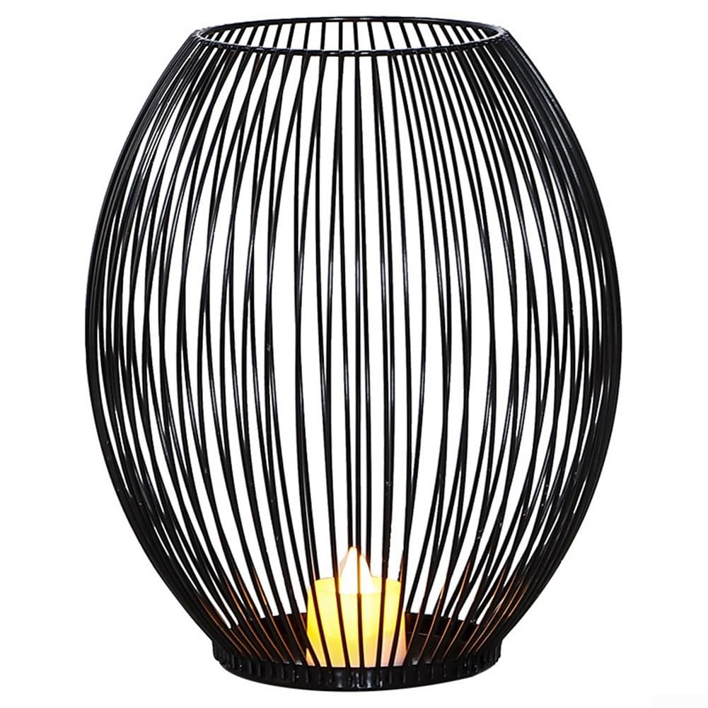 Fashion Metal Lantern Stand Enhance Your Home With This Decorative Candle Holder (L)