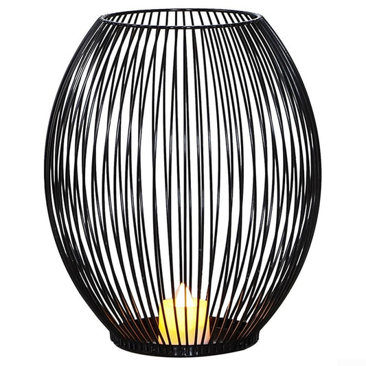 Fashion Metal Lantern Stand Enhance Your Home With This Decorative Candle Holder (L)