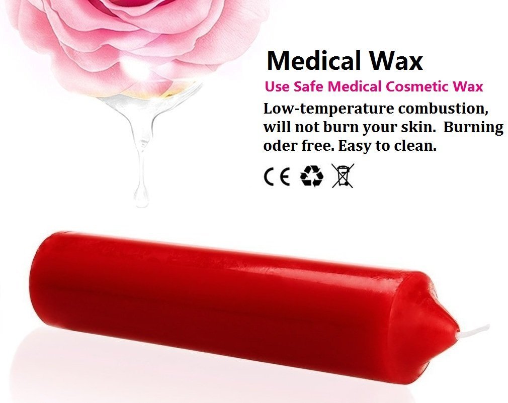 Low Temperature Candles Low Heat Candle, EROKAY Romantic Candles for Home Decro(2PCS)