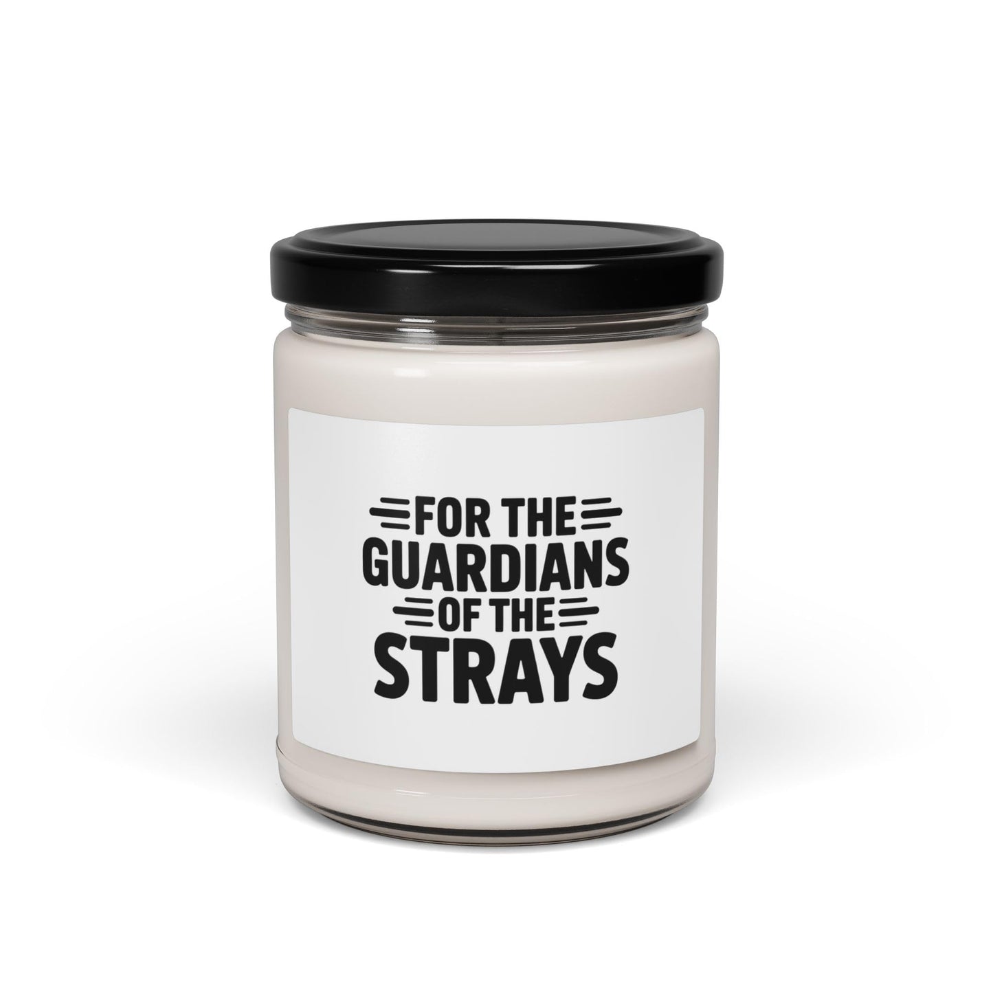 for The Guardians of The Strays Scented Soy Candle, 9oz Glass Jar, Natural Aromas for Animal Lovers, Gift Idea