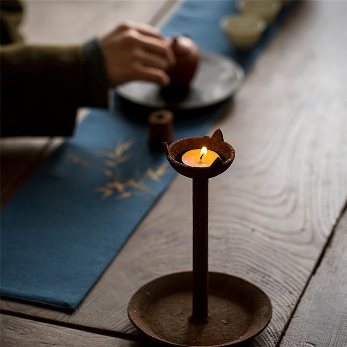 OSOLADY 20Pcs Smokeless Tea Warming Candles for Residential and Commercial Use Unscented Compact Tealight Long Burning Reliable Candles for Office Shops and Weddings