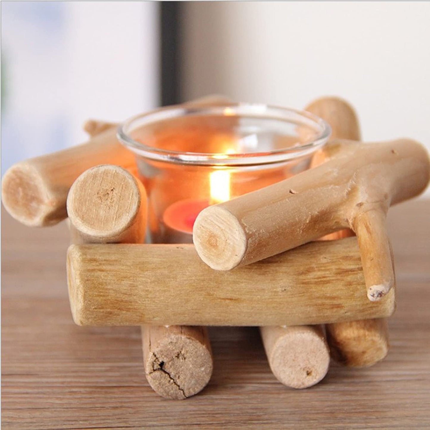 Rose Tealight Candles,12 Pieces Handmade Delicate Flower Candles with 100PCS Silk Rose Petals,Mini Candle Discs for Weddings,Anniversaries, Birthdays,Home Decoration,Spa,Relaxation (Red)