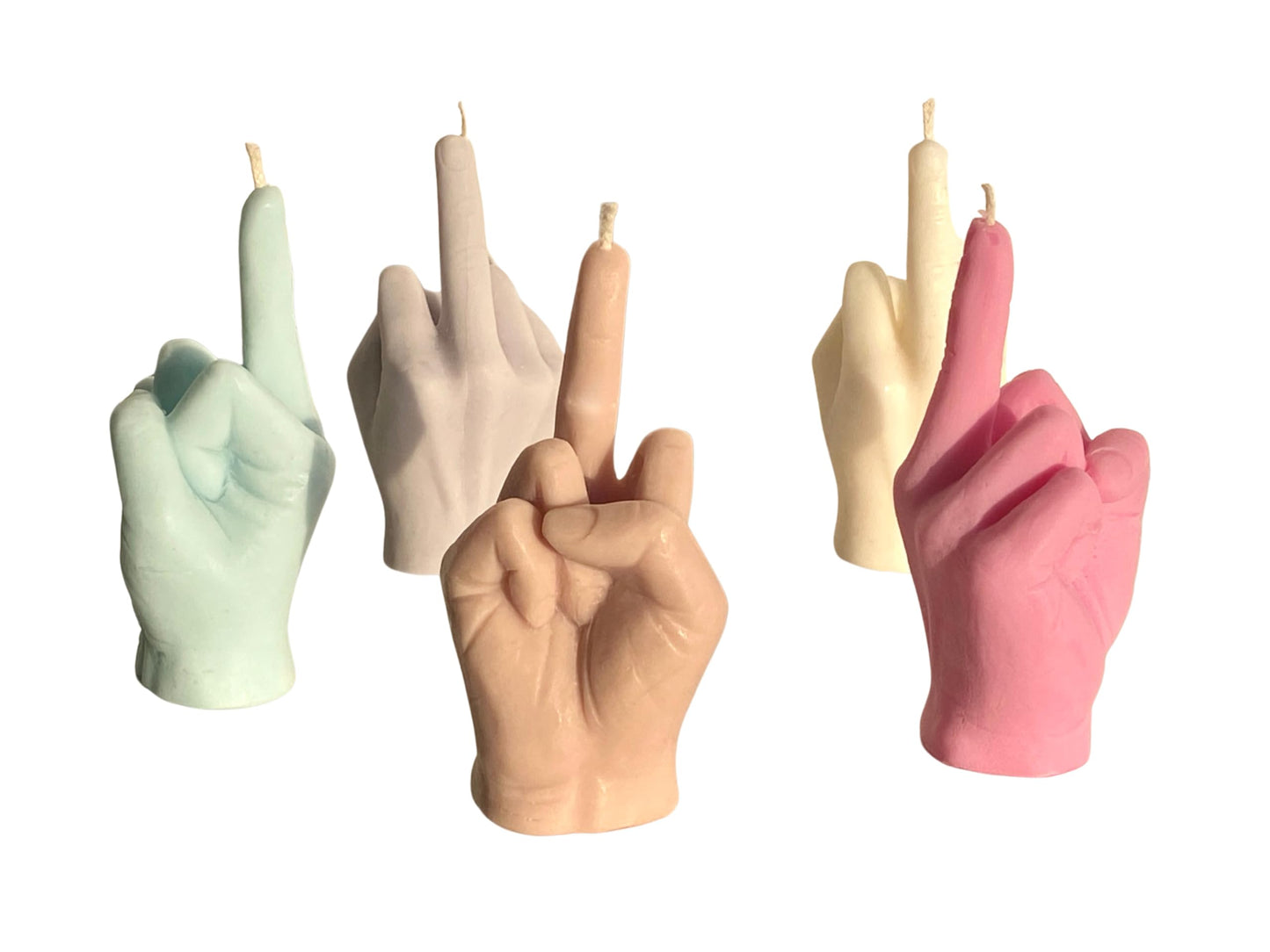 Middle Finger Candle, Homemade soy candle, Hand Fuck Candle, Teen Room Decor Candle, Funny Aeshetic Candle, Hippie Candle (White, LAVENDER)