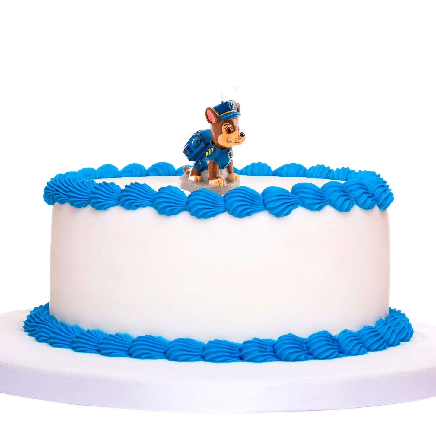 Dekora - 346170 PAT PATROUILLE Candle Figurine 3D Blue Wax 9 x 5 x 15 cm