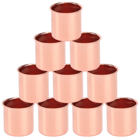 HOODANCOS 20pcs Iron Candle Holders Set, Metal Candlestick Decor, 23x23x0.5mm, Suitable for Birthday Parties and Romantic Candlelight Dinners, Desktop Candle Cups Adornment