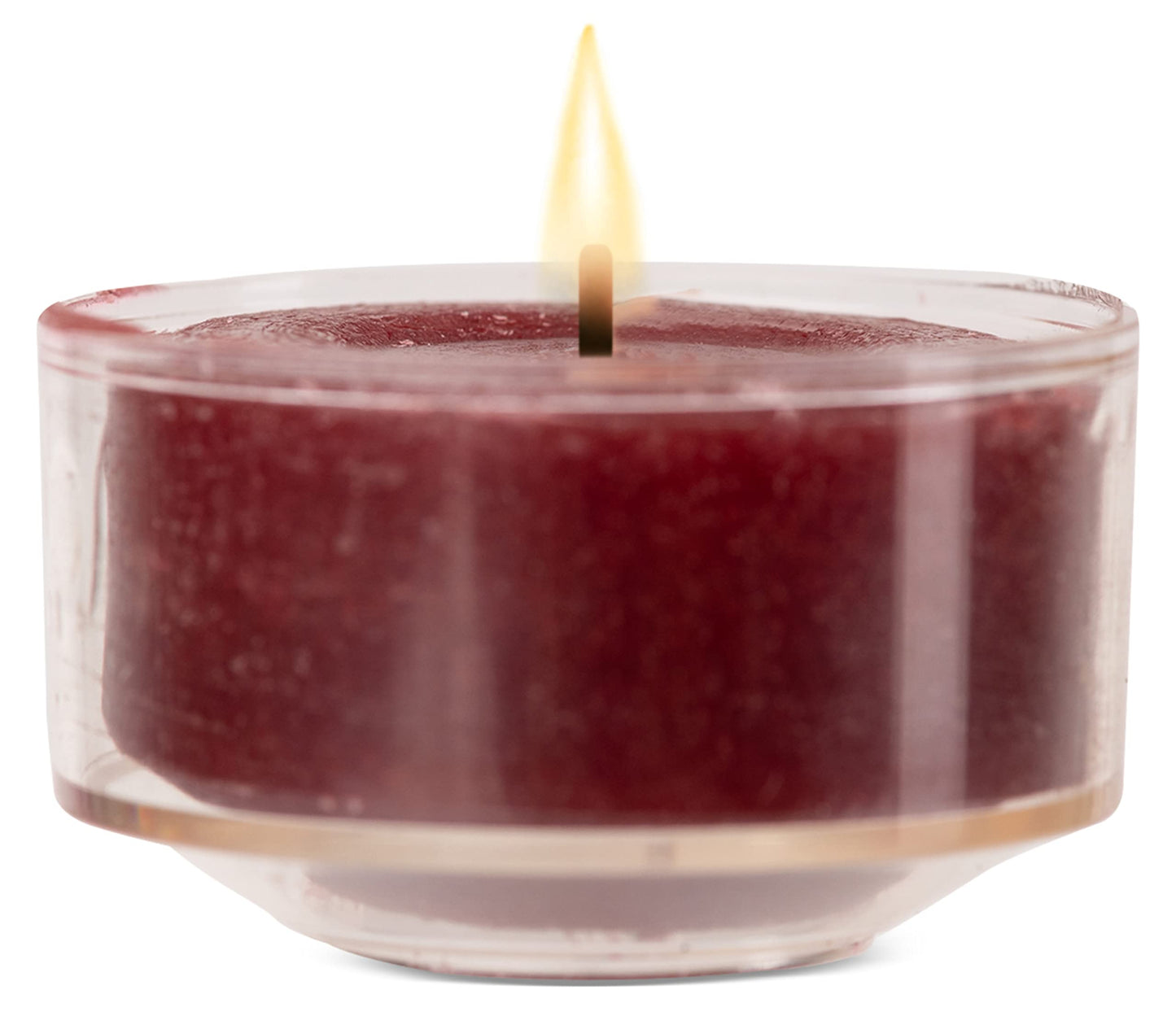 HYOOLA Scented Tealight Candles - Clear Cup - Berries Tealight Candles Scented - 6 Hour Burn Time - 15 Pack - European Made