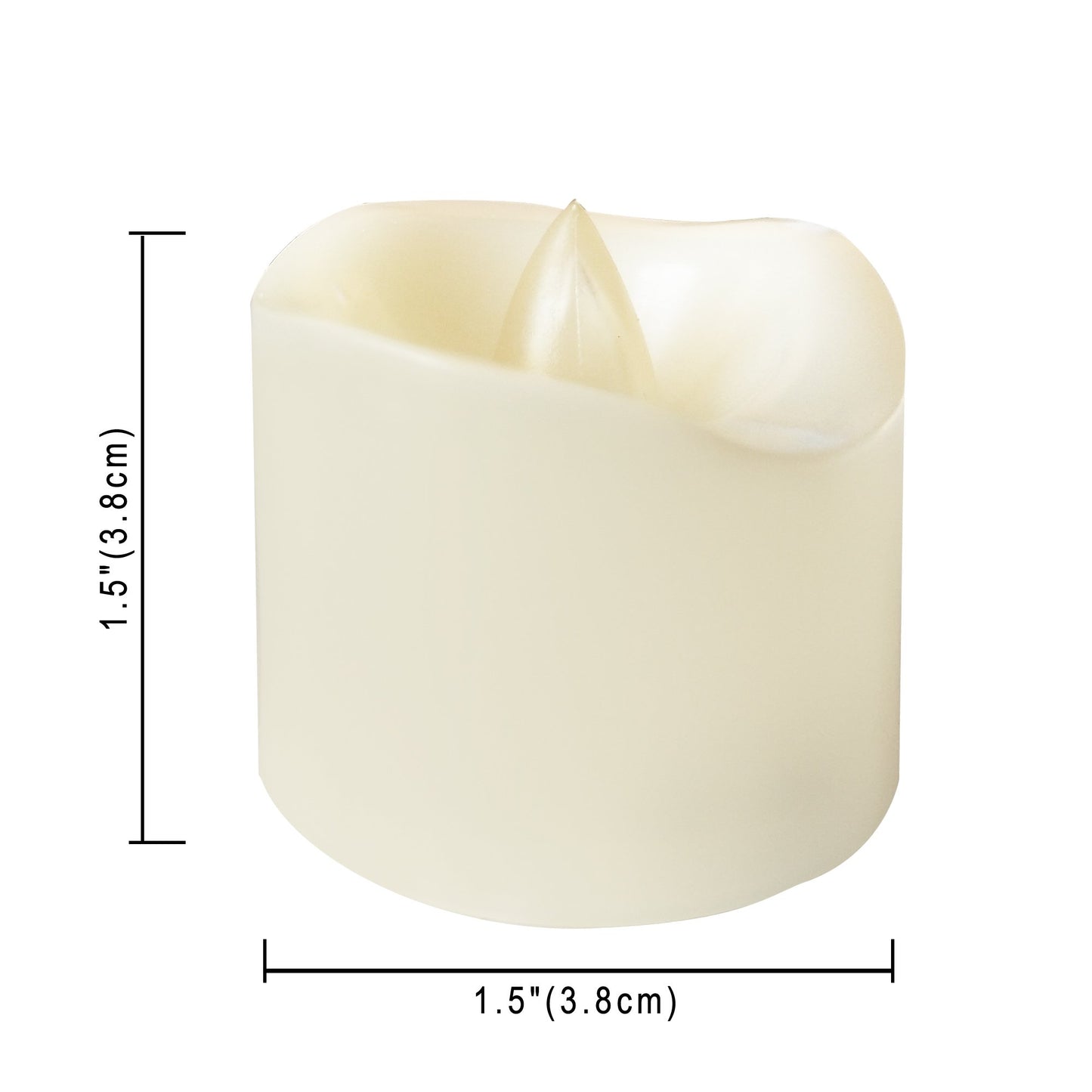 Battery Operated LED Votive Candles Realistic Flickering Flameless Tea Lights Set Bulk Electric Fake Night Candle Lights for Xmas Christmas Party Wedding Decorations Gifts 24 Pack Batteries Included