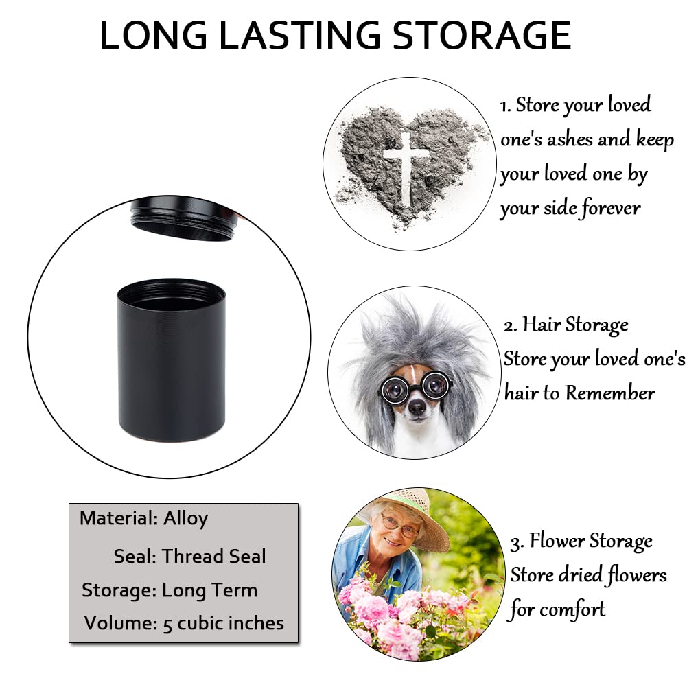 IFOLAINA Small Urn Tree of Life Mini Urns Crystal Ashes Cremation Keepsake Holder for Ashes Adult Male Human Pet Dog Remember Your Love One Lost
