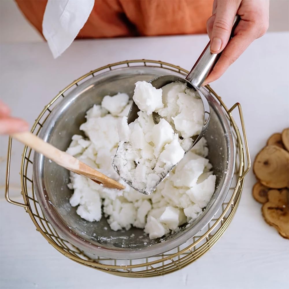 TooGet Natural Coconut Wax 2 lb - DIY Handmade Scented Candle Making Supplies Pure White Coconut Wax, Melting Point 41°/106°F