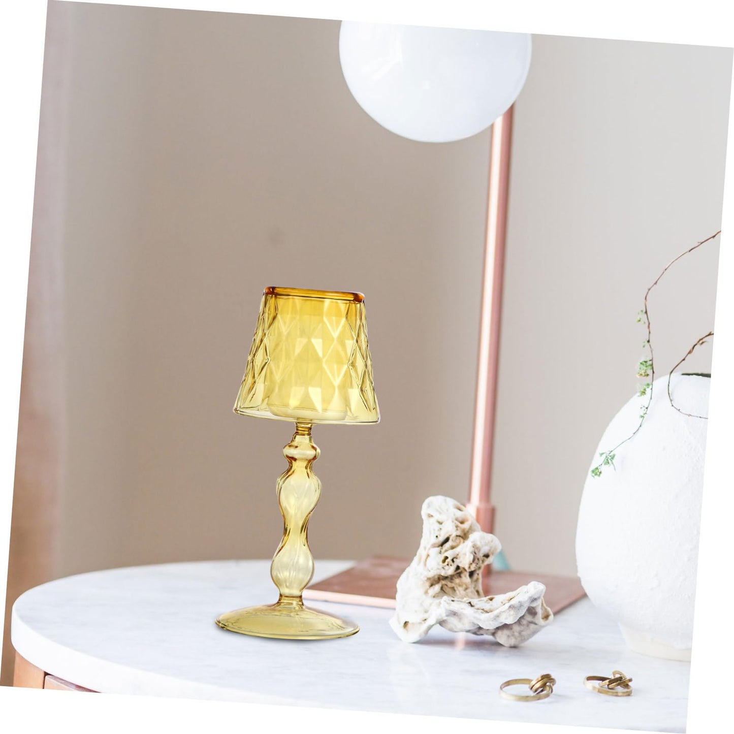 Elegant Candleholder Luxury Decorative Stand for Room for Bedroom Office