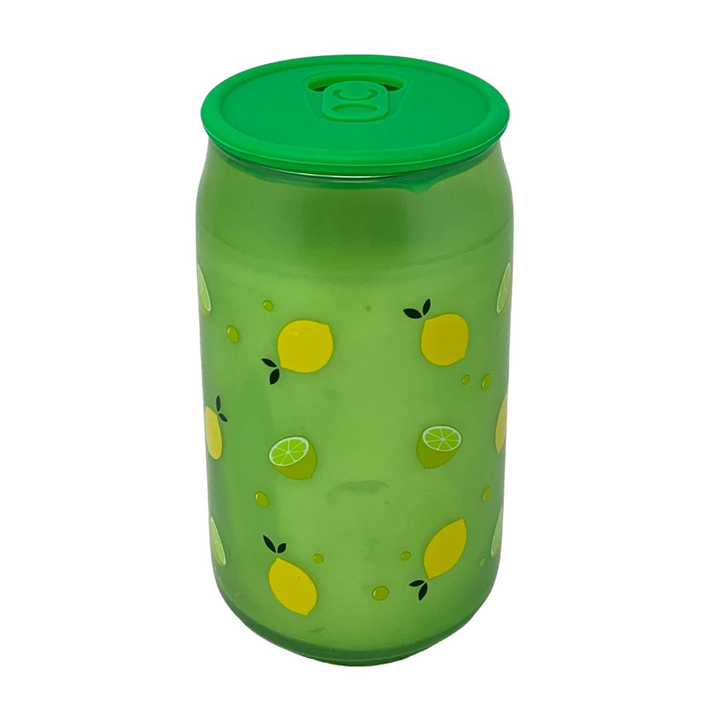 DW Home Soda Pop Collection Single Wick Candle, 15.4 oz (Lemon Lime), Large Single Wick Glass Jar Candle for Home Décor & Gifting