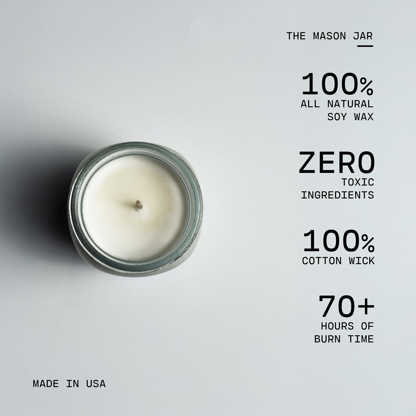 Milkhouse Candle Company Autumn Orchard Soy Candle - Ripe Apple | Cinnamon Clove | Sandalwood Scented - 13 oz Mason Jar with Lid, 70+ Hour Burn Time, Made in the USA