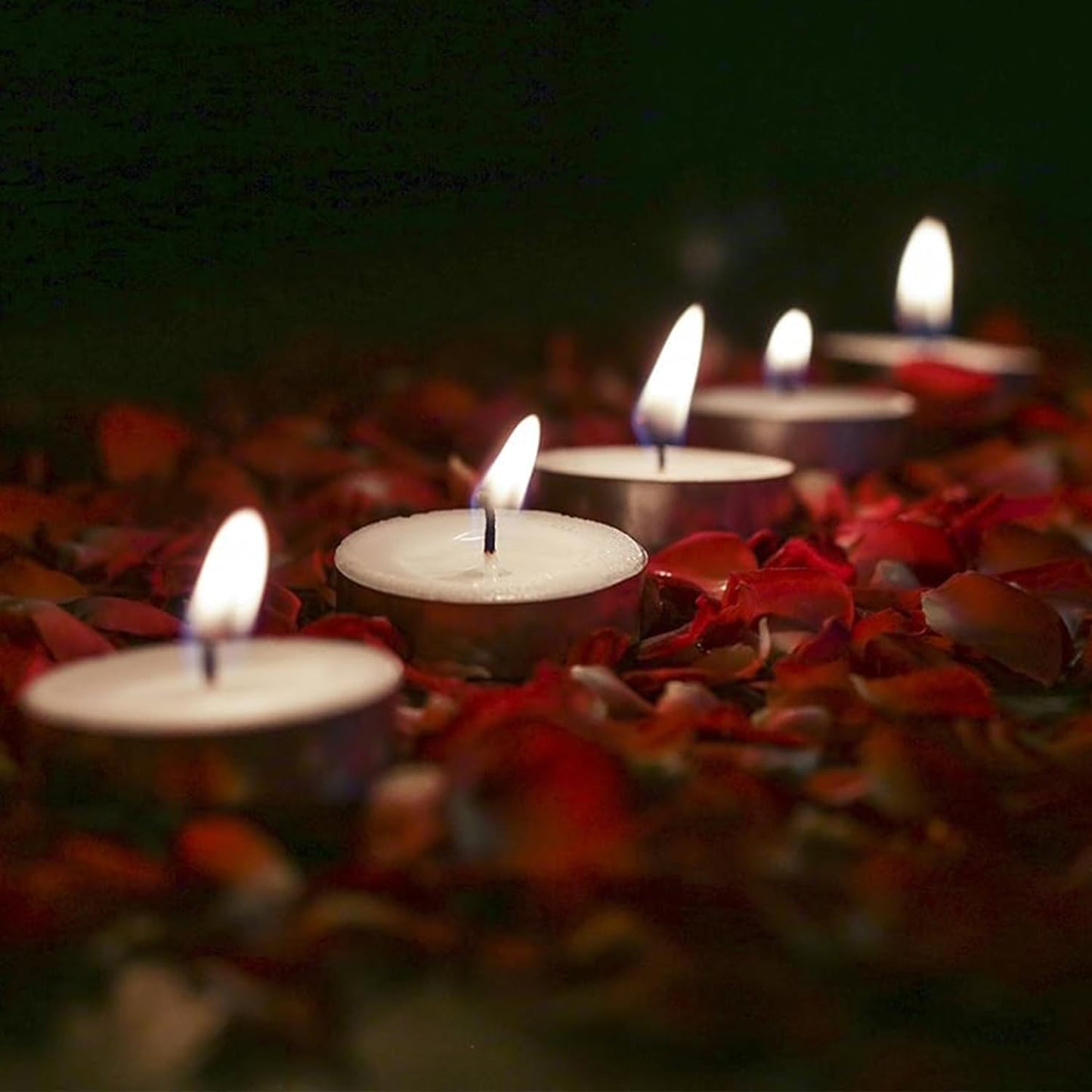 Wax Unscented Tealight Candles Pack of 100 for Diwali Decoration | Long Burning | Smokeless | Candles for Home Decor, Offices, Dining & Special Occasions (Pack of 100 White)