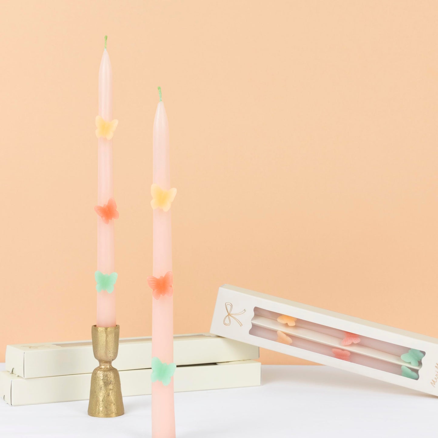 Meri Meri Tapered Candles (Pack of 2), 11.25" Tall, Unscented, Meri Meri Candles