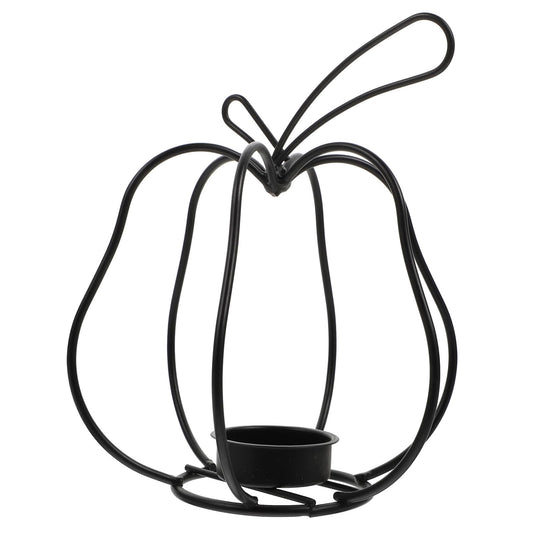 OSOLADY Creative Retro Iron Candlestick Holder Elegant Wrought Candleholder Ornament for Home Wedding Party Table Decoration Rustic Dinner Centerpiece
