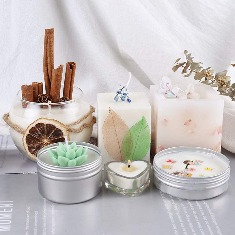 TooGet Pure White Soy Wax Flakes, 100% Natural Soy Wax Bulk for Candle Making DIY, Premium Quality, Top Grade - 10 Pound
