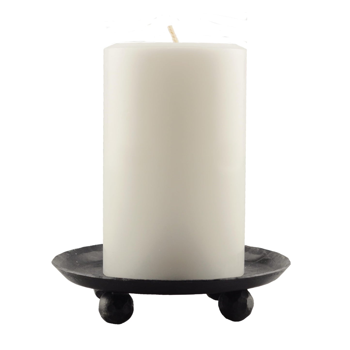 Northern Lights Candles - Blacksmith Pillar Plate - 58459