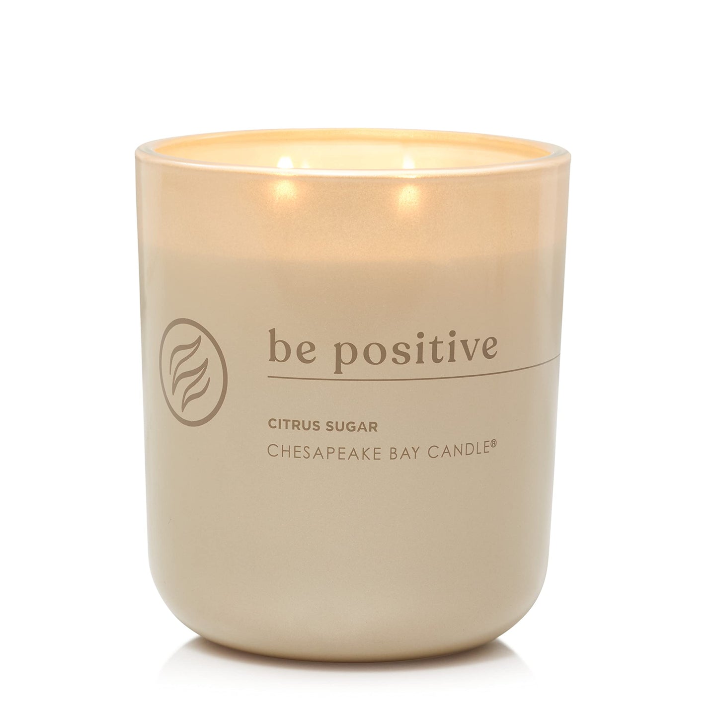 Chesapeake Bay Candle Intentions Collection Candle Be Positive: Perspective is everything (Citrus Sugar) 13 oz Home Décor
