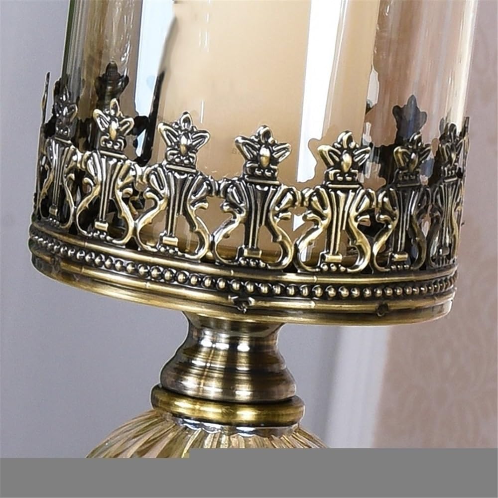 Candle Holders Luxury Table Decoration Metal Candle Holder for Home, Wedding, Event and Party Festival Decorative Candlestick(Small)