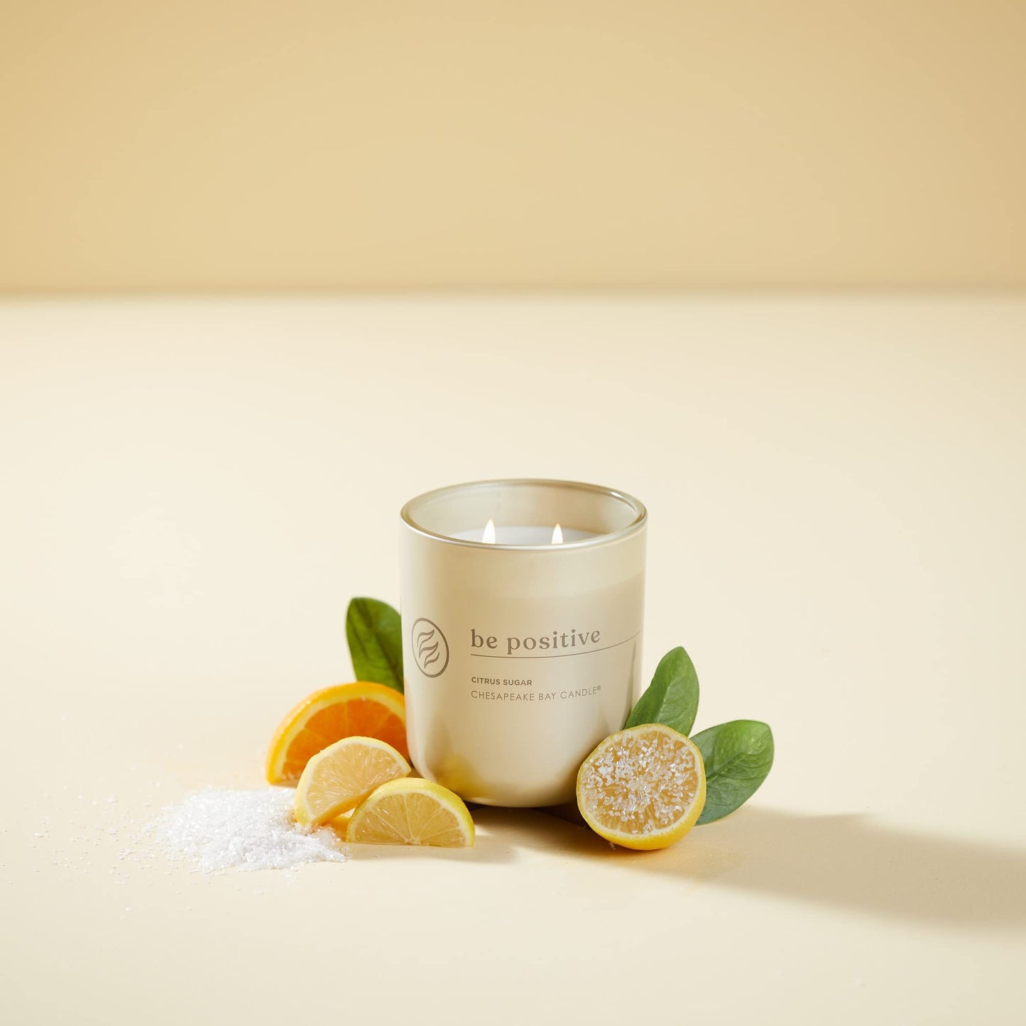 Chesapeake Bay Candle Intentions Collection Candle Be Positive: Perspective is everything (Citrus Sugar) 13 oz Home Décor