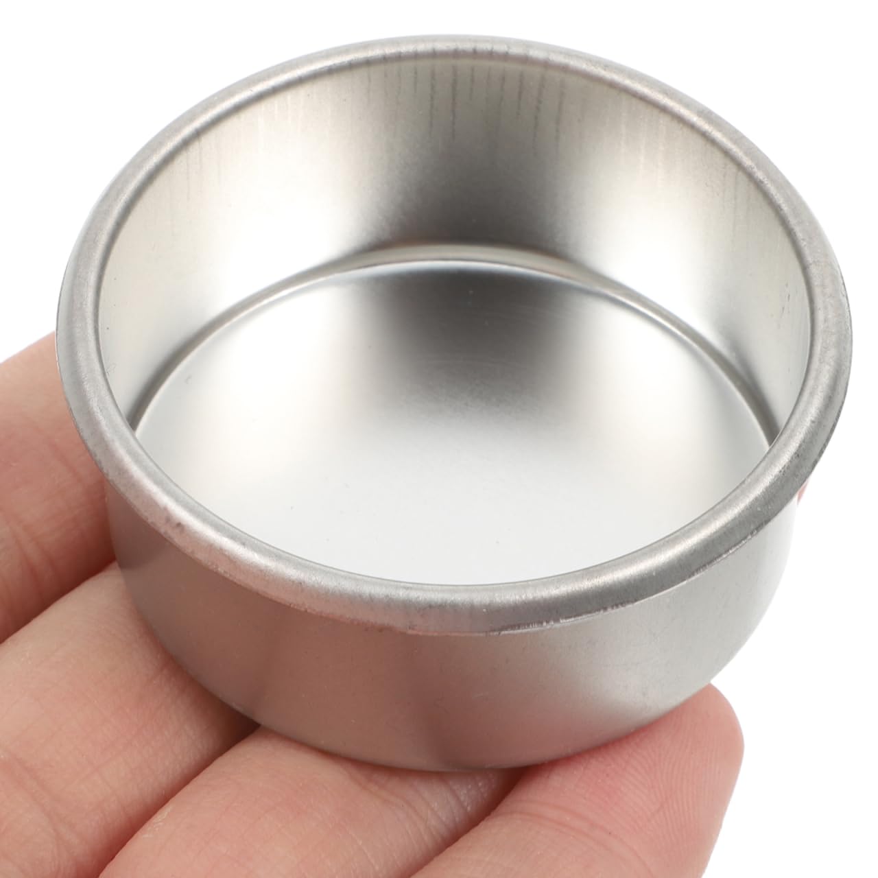 DOITOOL 20Pcs Metal Tealight Cups Round Tea Light Tins Cups DIY Empty Candle Jars Decorative Candleholder for Christmas Wedding Table Decoration