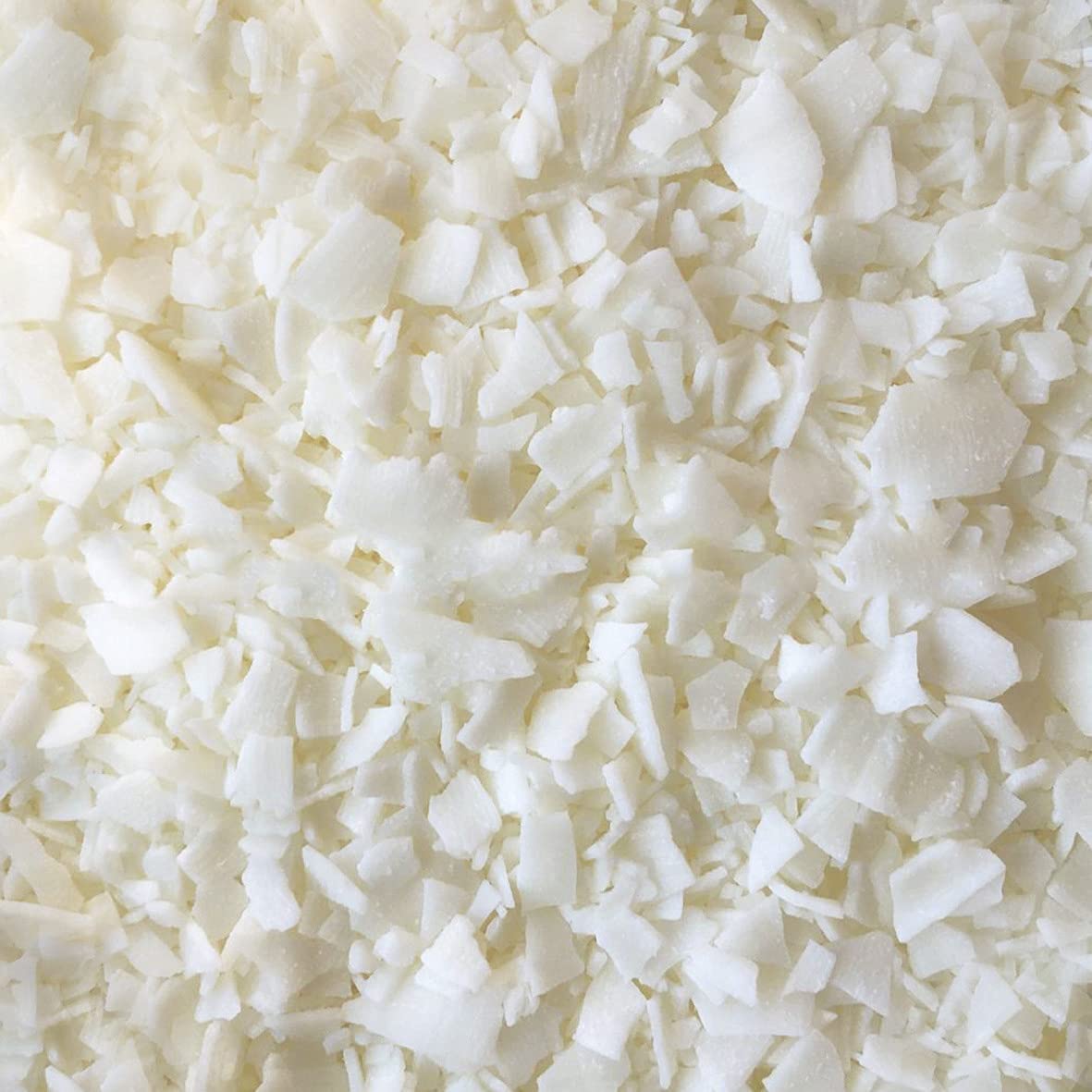 TooGet Pure White Soy Wax Flakes, 100% Natural Soy Wax Bulk for Candle Making DIY, Premium Quality, Top Grade - 10 Pound