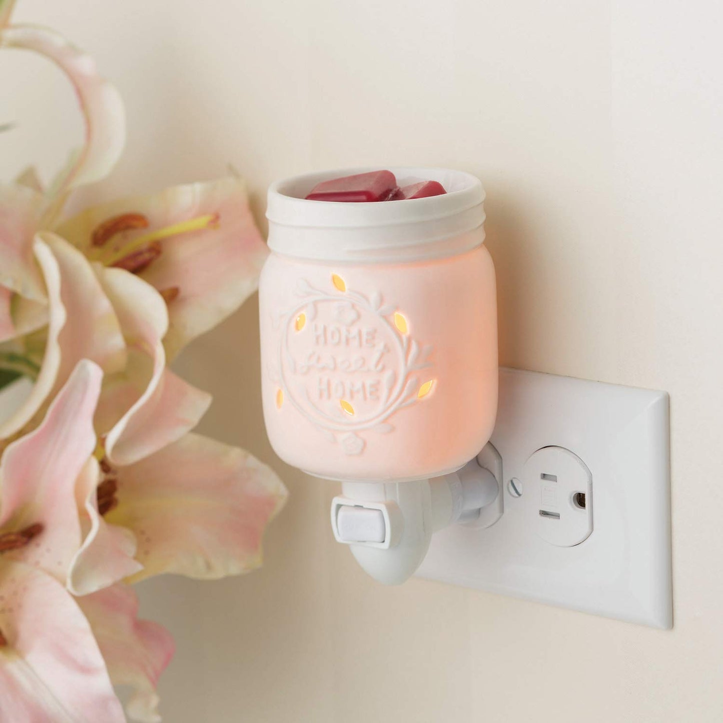 Pluggable Mason Jar Fragrance Warmer
