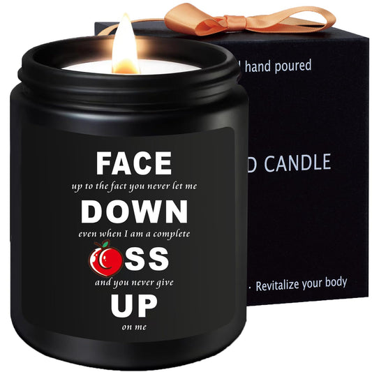 Romantic Valentines Day Gifts for Wife,Her,Him,Girlfriend,Couple,Candle for Her,Funny Anniversary Birthday Gift for Her,Sexy Date Night Gift Idea for Her Wife,Funny Wife Candle for Mothers Day