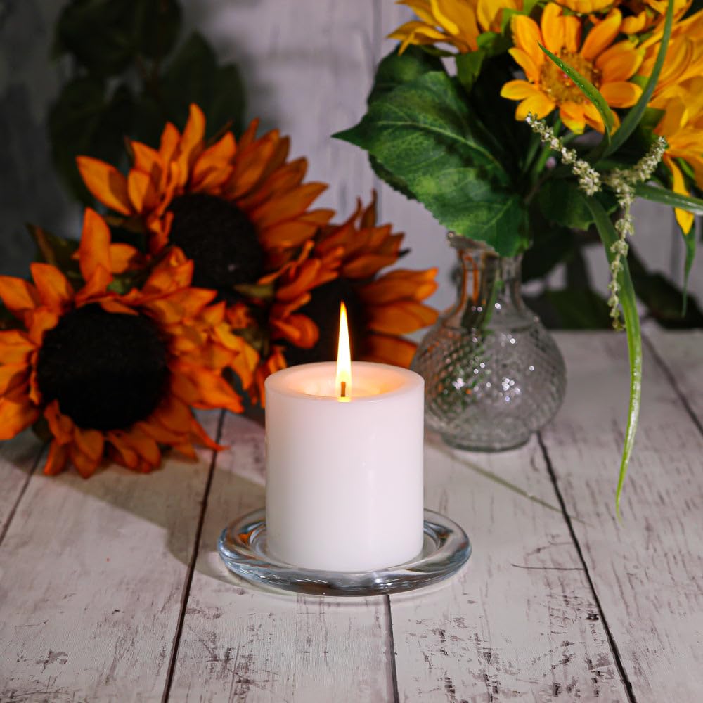 Richland® 3" X 3" Hand Poured White Pillar Candle