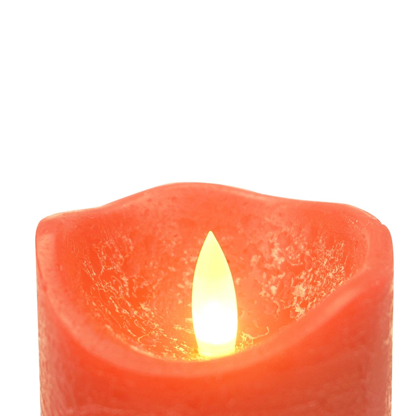iZAN 3 Pack Real Wax Flameless Candles Battery Operated LED Pillar Flickering Realistic Electric Candle Gift Sets with Remote Control and Cycling 24 Hours Timer for Home Decor 3”D X 4" 5" 6" H (Red)