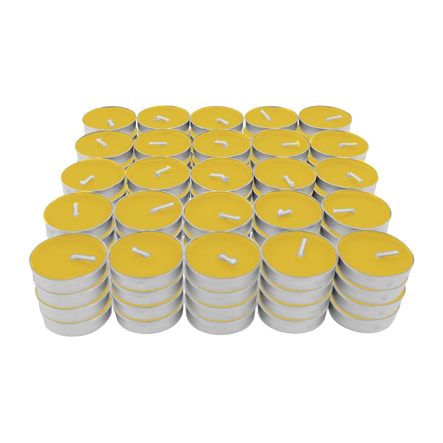 Unscented Tea Light Candles,OVESTB 2 Boxes Fully Burns Tealight Candles Unscented Smokeless Bright Flame Tealights for Home,Sabbath, Weddings,Christmas & Halloween Decor