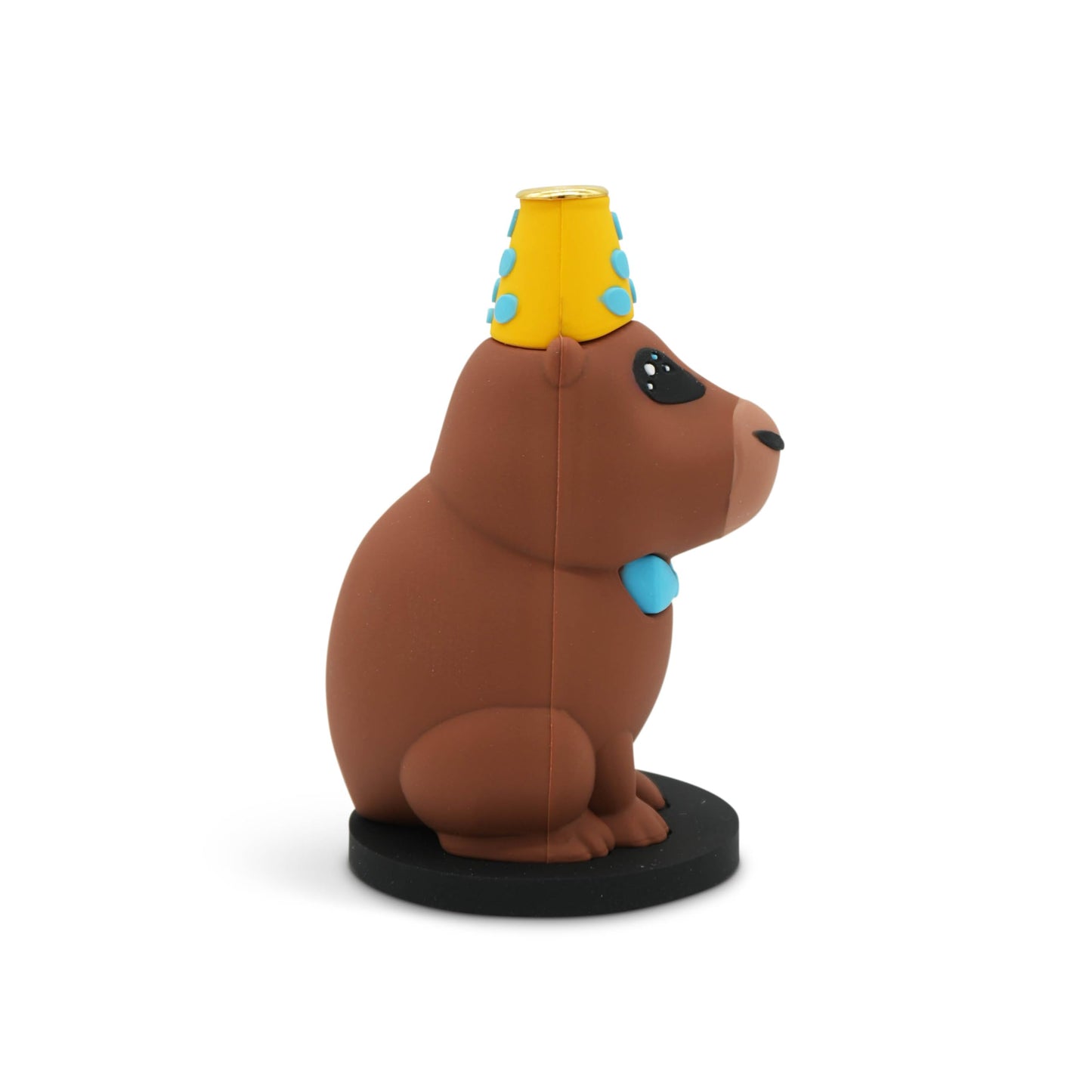 GOOFBALLS Funny Birthday Candle Holder – Humorous Party Decoration & Gag Gift – Quirky Cake Topper for Adults & Friends - Capybara