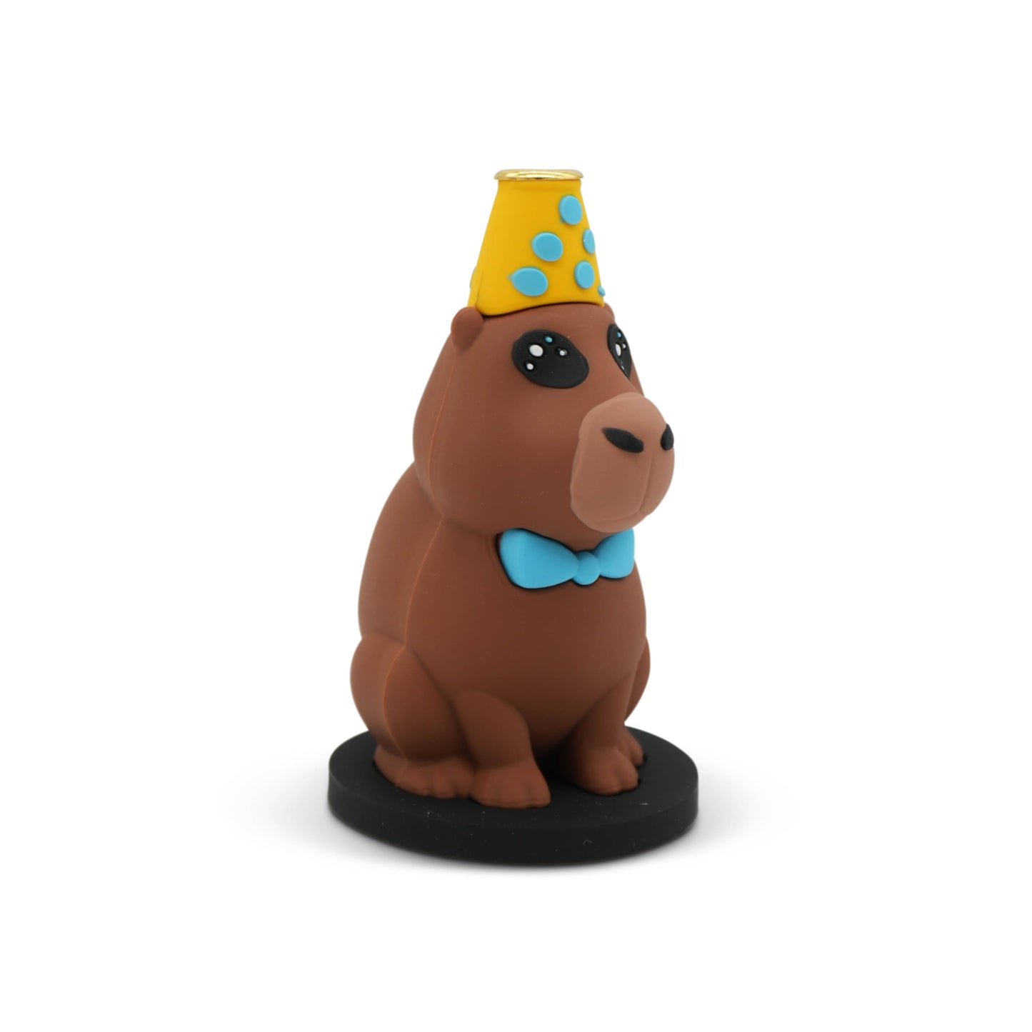 GOOFBALLS Funny Birthday Candle Holder – Humorous Party Decoration & Gag Gift – Quirky Cake Topper for Adults & Friends - Capybara