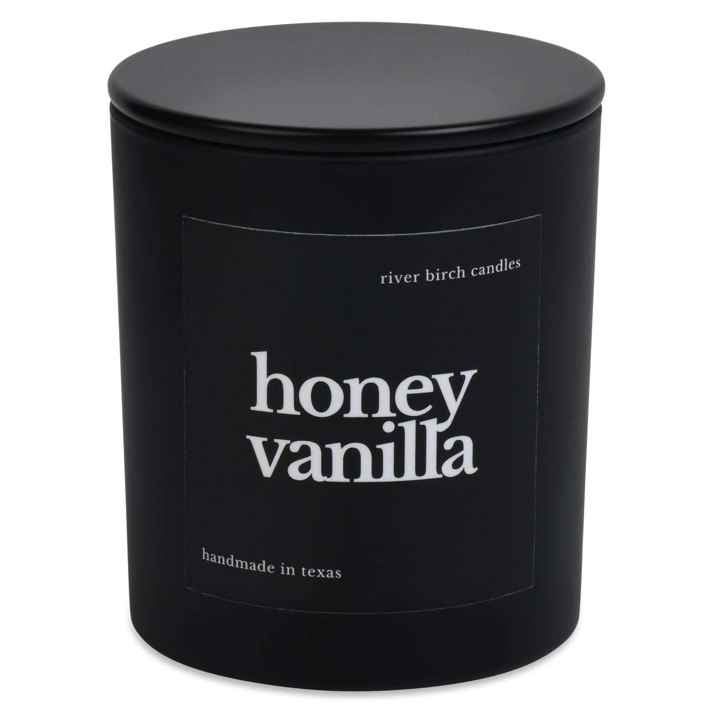 River Birch Candles Honey Vanilla Scented Candle | Premium, All-Natural, Non-Toxic, Soy Wax | 10oz 50 Hr Burn Time | Cozy Relaxing Gifts for Home