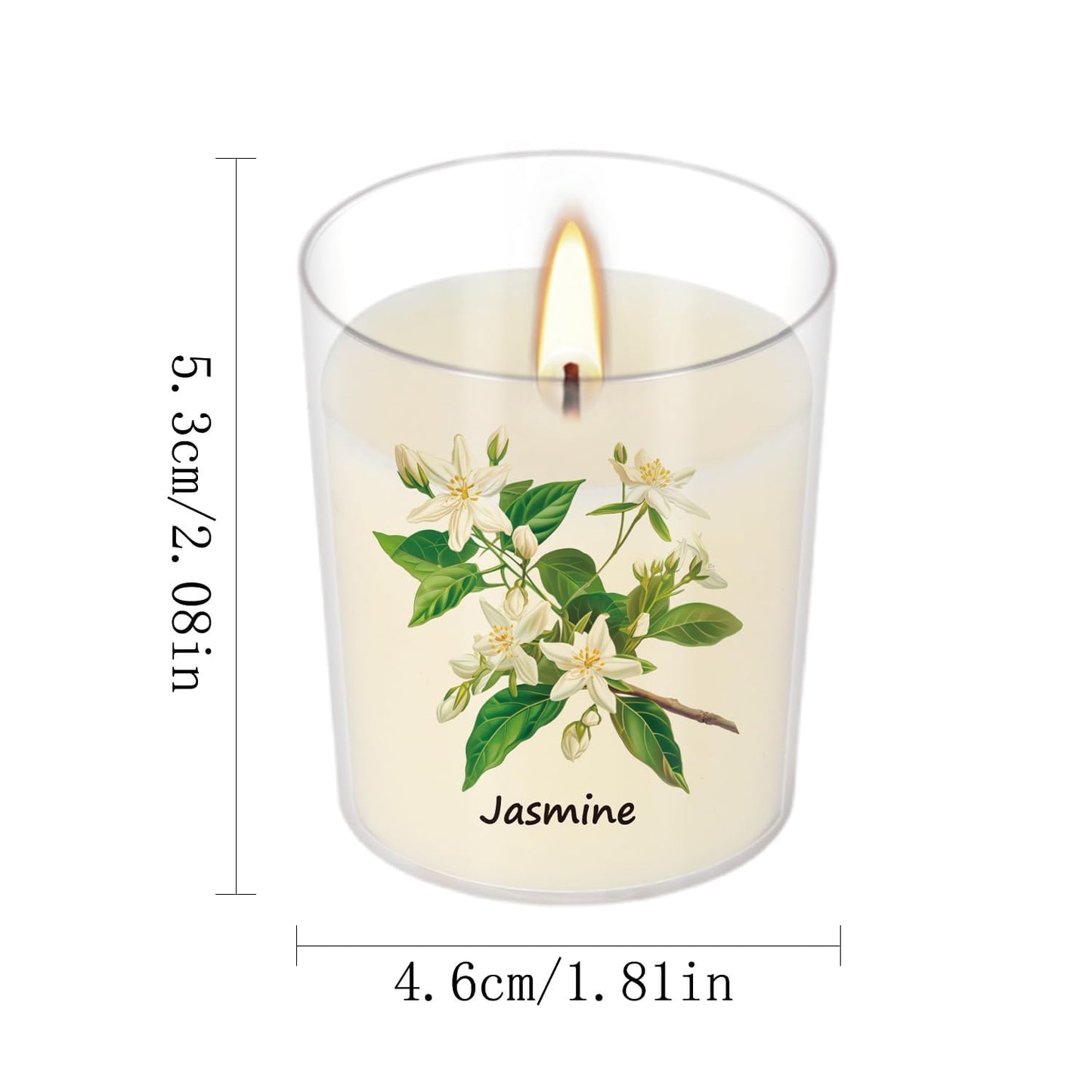 Aromatherapy Candles Set - 24 Pack Scented Candles with 12 Natural Fragrances, Votive Candles in Clear Plastic Jars for Home Decor, Stress Relief, Sleep, Ideal Gift for Women,Mother's Day, Birthday.