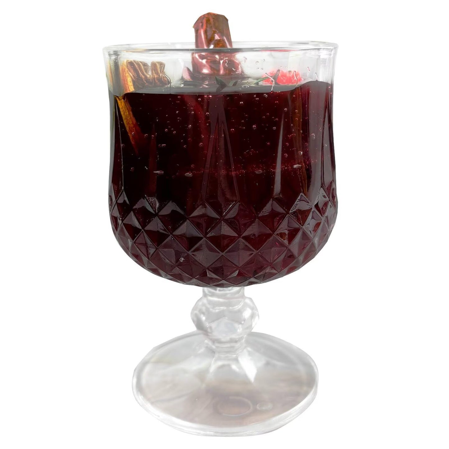 Decorative Jar Candles for Home Scented Aromatherapy Candle Long Lasting Cute Candles Gift for Women Mother's Thanksgiving Day Birthday Present Unique Jelly Wax Candle Wine Glasses