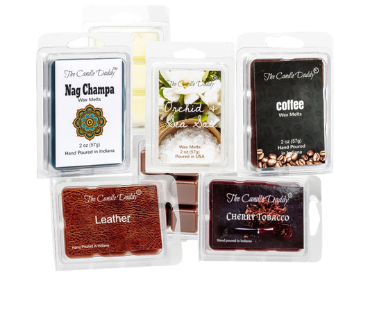 The Candle Daddy Family Friendly FAVES Volume I - 5 Pack of Wax Melts - 30 Total Cubes - 10 Total Ounces