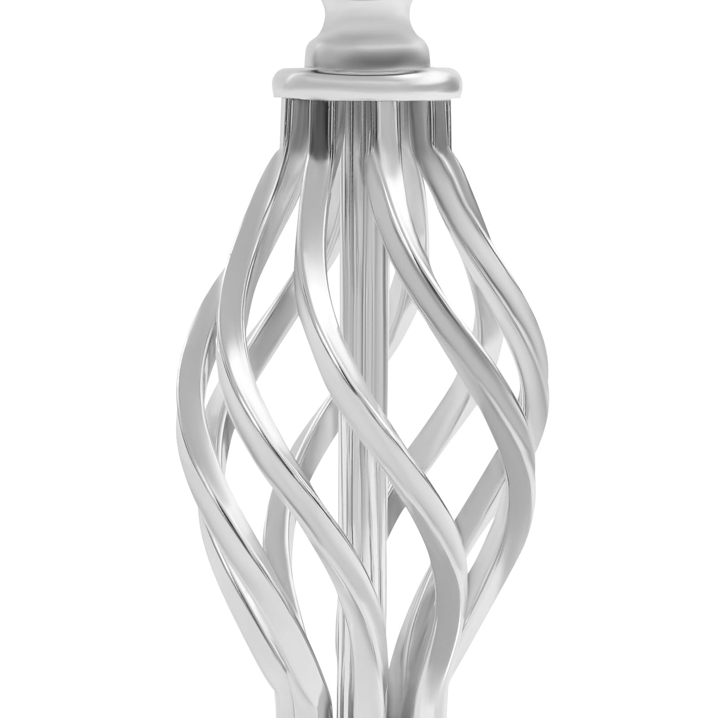 Candle Holder, Crystal Candlesticks Holder Set, Tabletop Pillar Candle Holders for Wedding, Parties, Events, Chirstmas, Home Decor, Table Centerpieces (Silver 01, L)