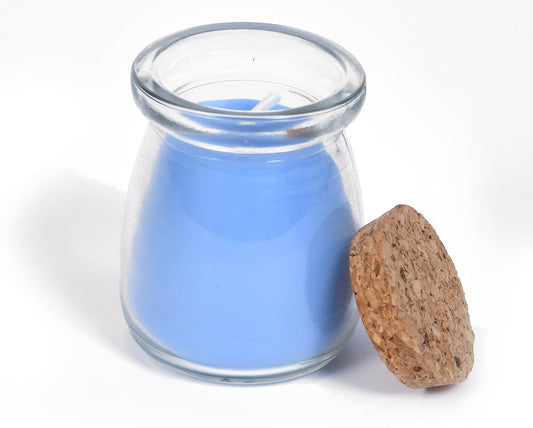 BeeTheLight Beeswax Jar Candle - 100% Pure USA Beeswax in Glass Container - All Natural Light Honey Scent